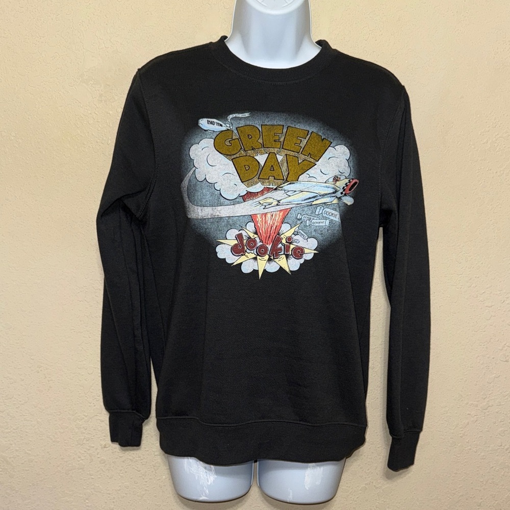 Green Day dookie dark grey Sweater